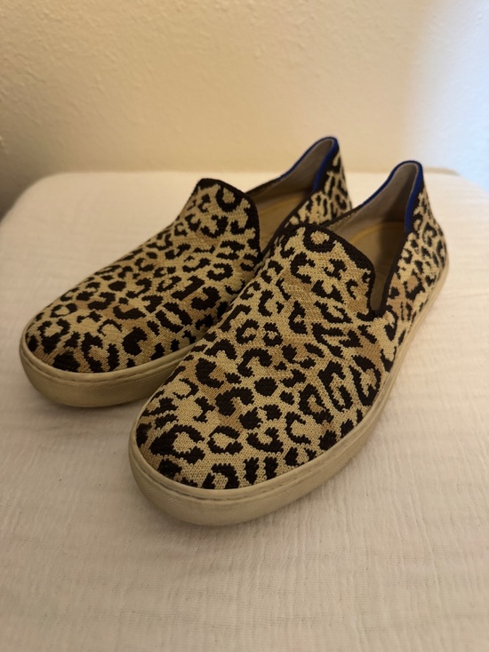 Rothy's Shoes - Rothy's The Original Slip On Sneaker Leopard Print Size 8.5